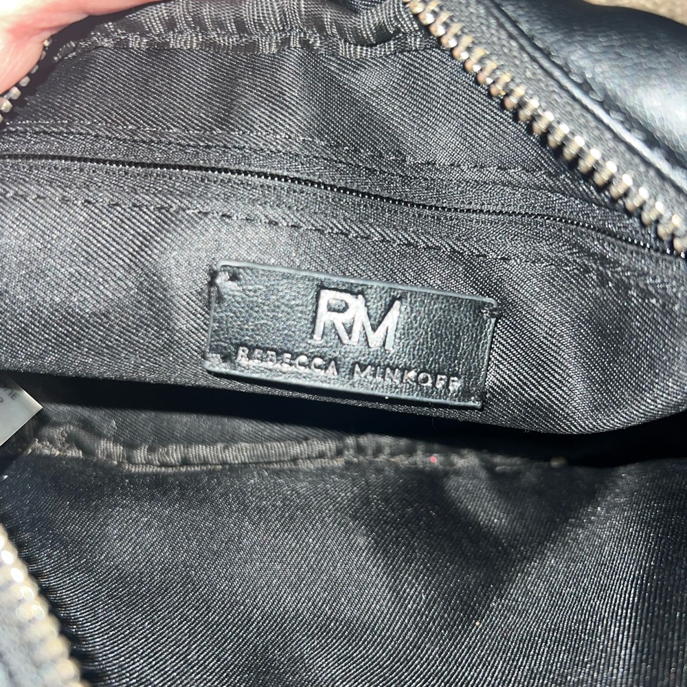 Rebecca Minkoff Black Quilted Crossbody Bag - Picture 2 of 3
